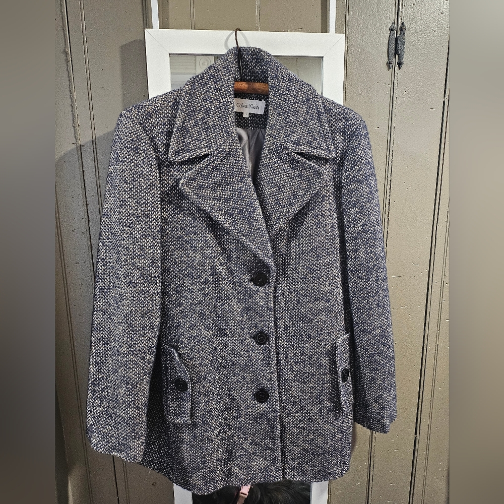 Calvin Klein Size 14 Women's Peacoat